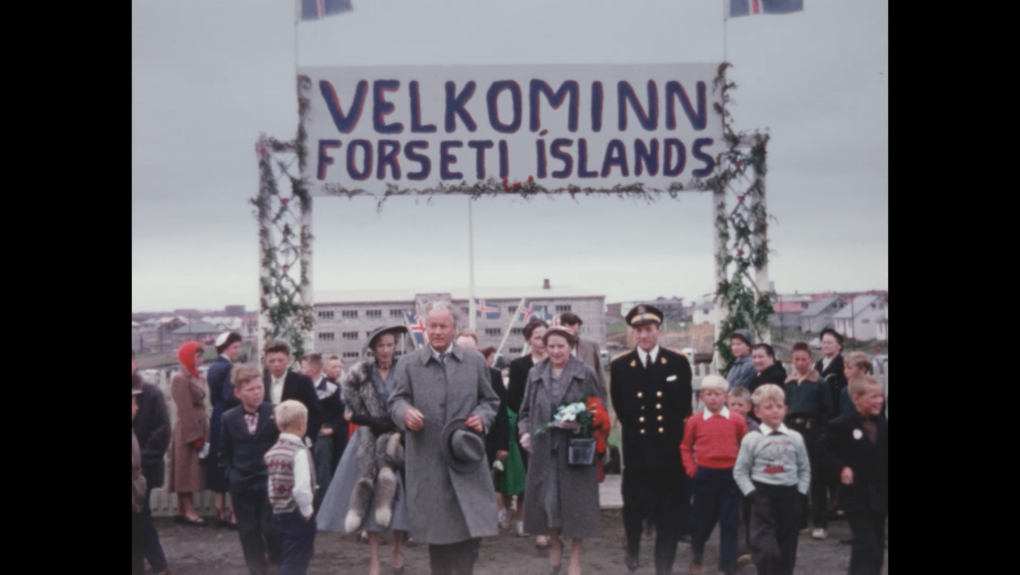 Forsetaheimsókn í Keflavík 1944 og 1955